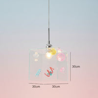 Confetti Cube Minimal Pendant Lamp - Image 7
