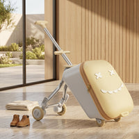 Hop On Kids Ride-On Travel Suitcase Stroller - Image 5