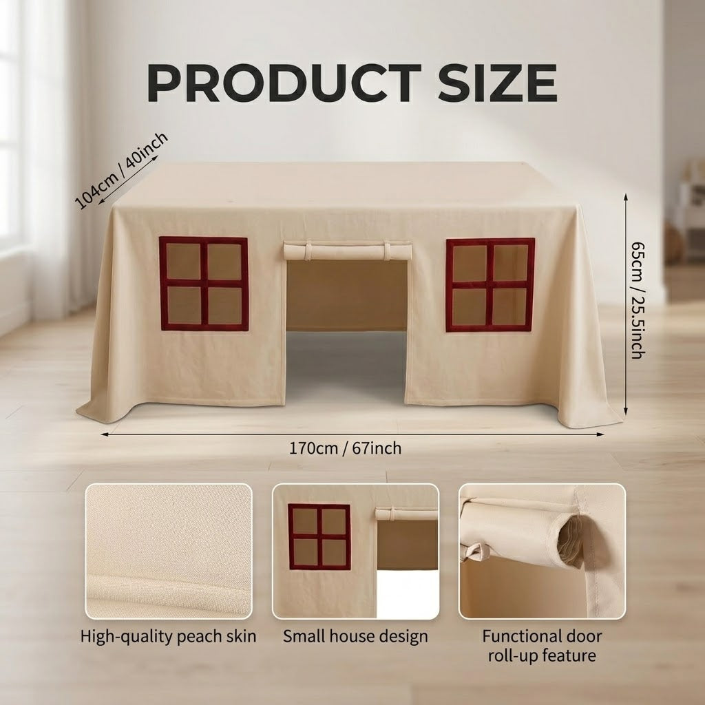Hideout Kids Table Tent Playhouse Cover - Image 3