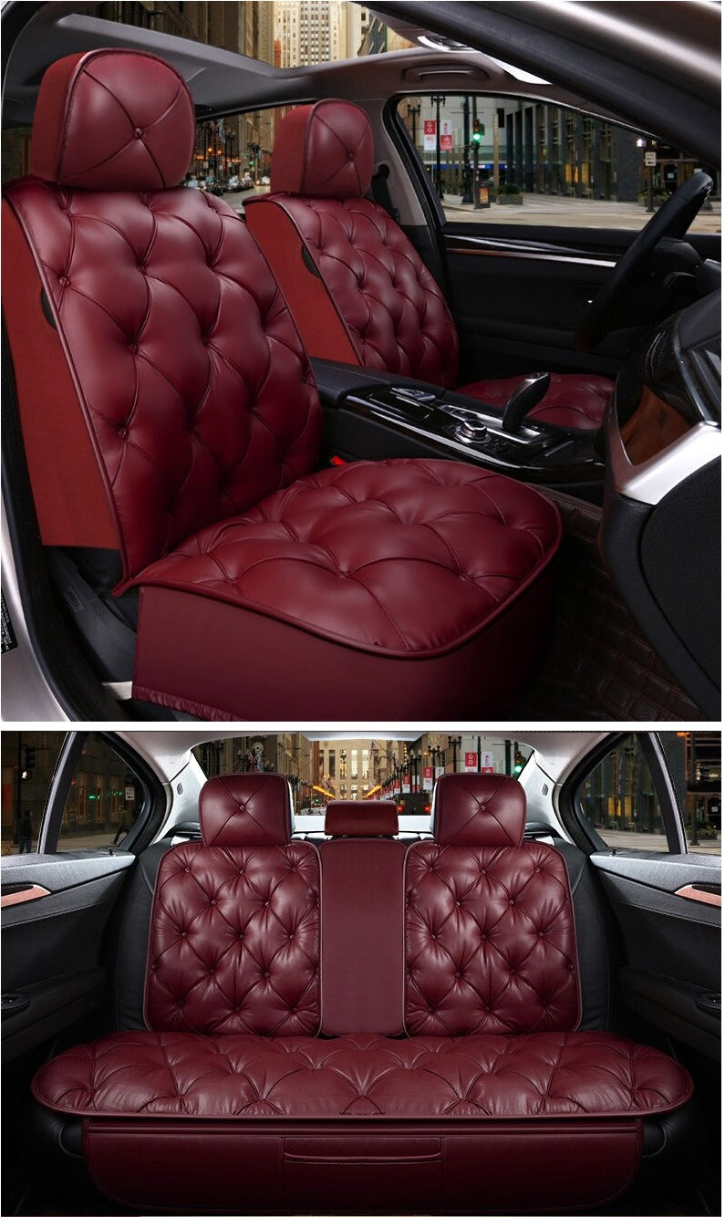 Luxurious Ride Leather Car Seat Cover - Image 13