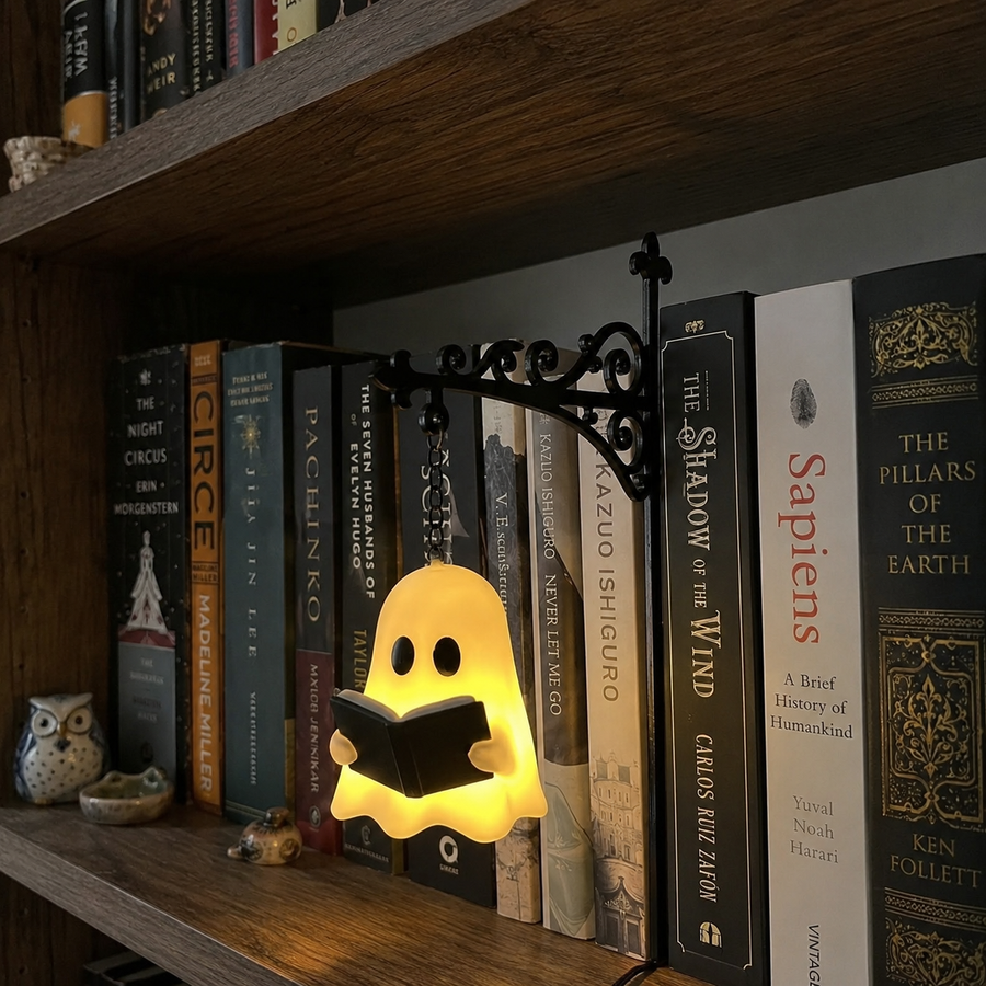 Book Lover Ghost Mini Night Lamp