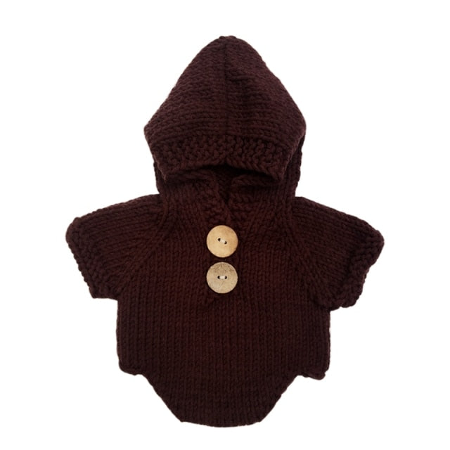 Newborn Baby Crochet Romper Knit Costume - Image 11