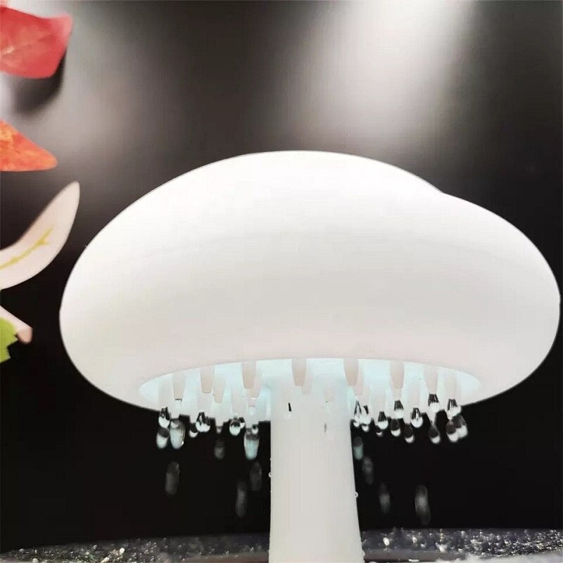 Rain Cloud Mushroom Air Humidifier Night Lamp