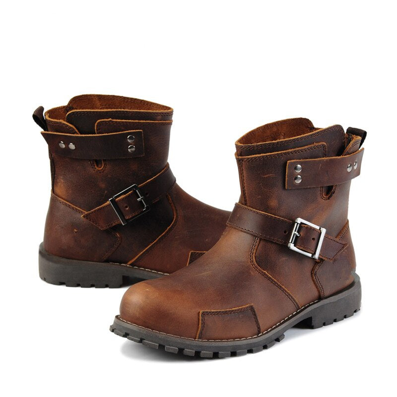 New England Leather Men Winter Boots - Image 3
