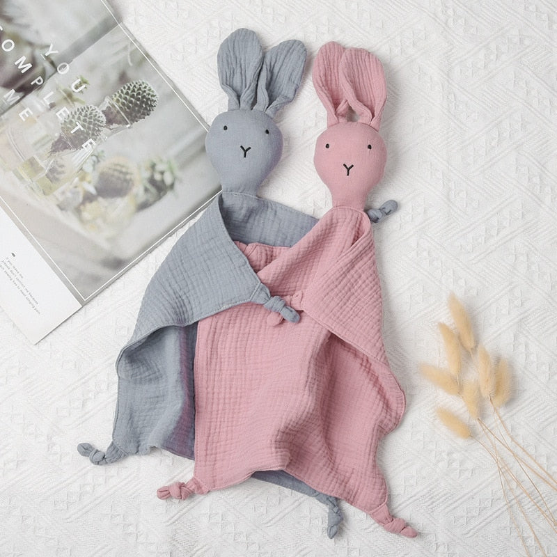 Cartoon Bunny Cotton Baby Comforter - Image 2