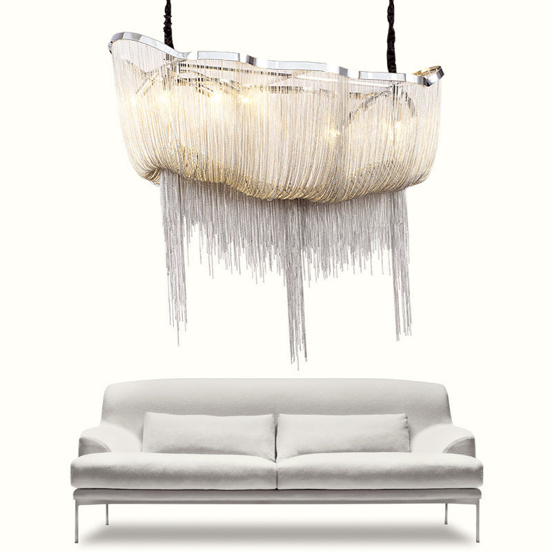Majestic Chain Glow Chandelier - Image 3