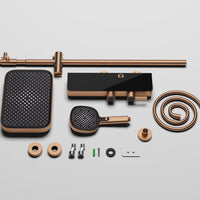 Golden Mist Dual-Mode Rainfall Shower Set - Image 4