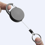 Multipurpose Retractable Keychain Holder