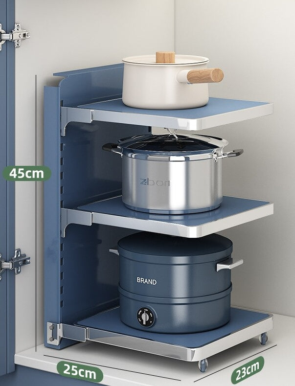 Multi-Layer Smart Sorter Kitchen Storage Rack - Image 6
