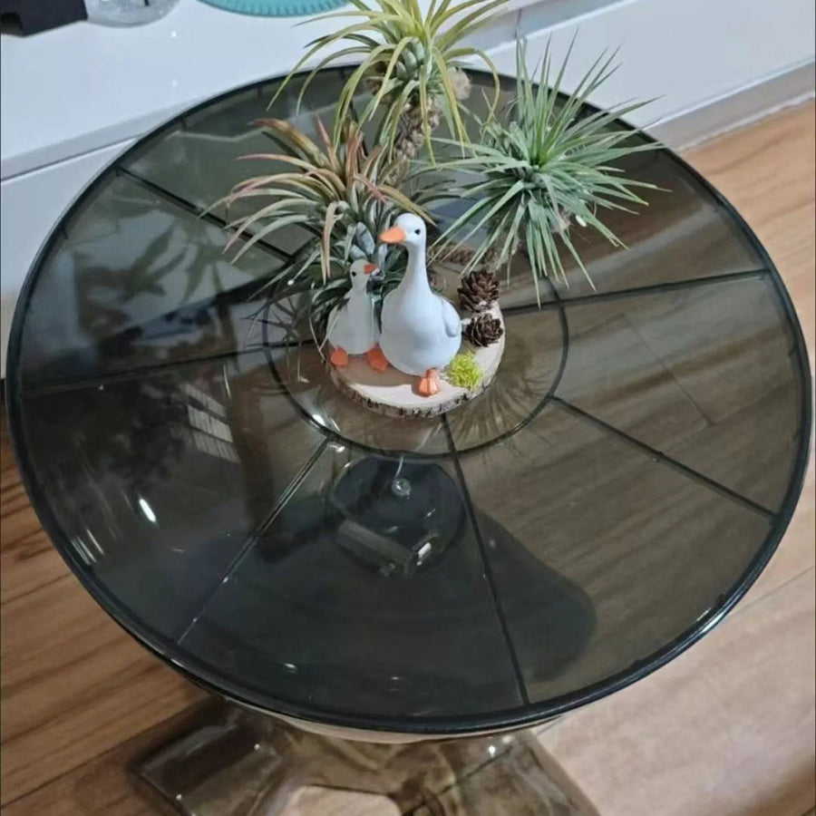 European Acrylic Transparent Space-Saving Coffee Table - Image 4