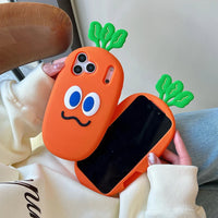 3D Carrot Shockproof iPhone Cases - Image 2