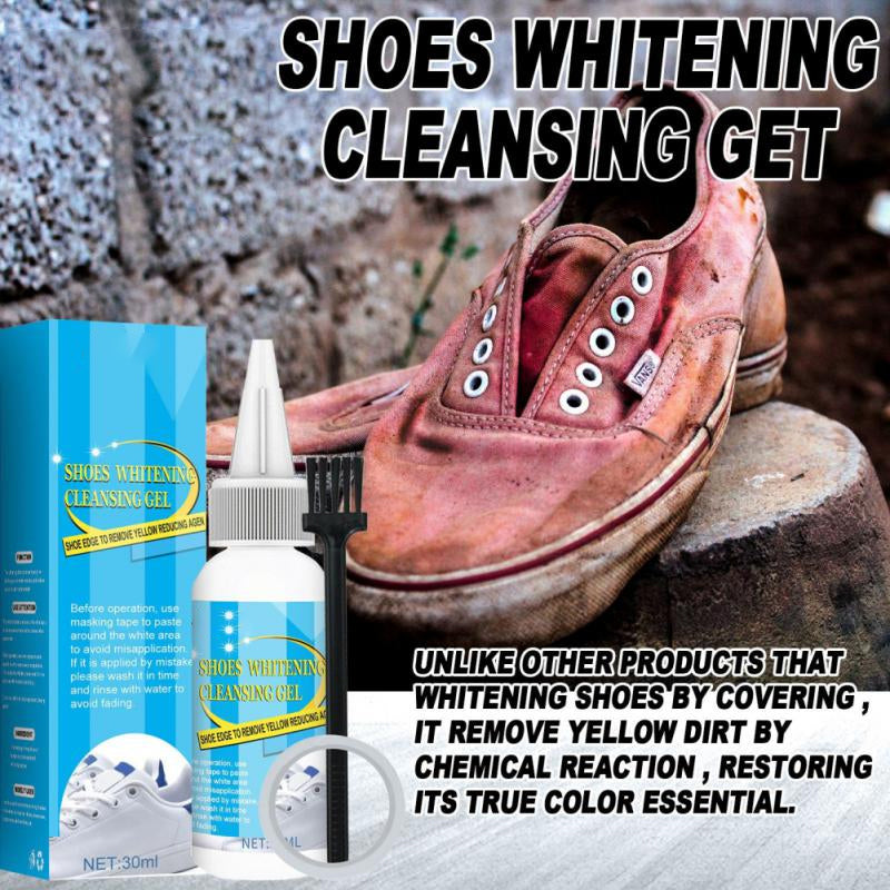 Shoe Whitening Cleaner Gel Brush - Image 1
