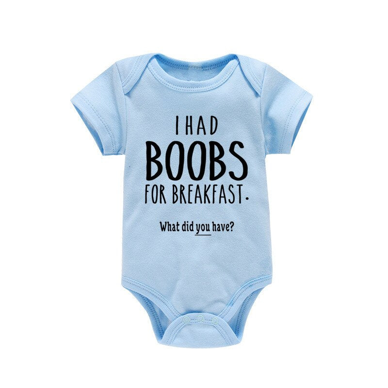 I Had Boobs for Breakfast What Did You Have TShirt - Image 8