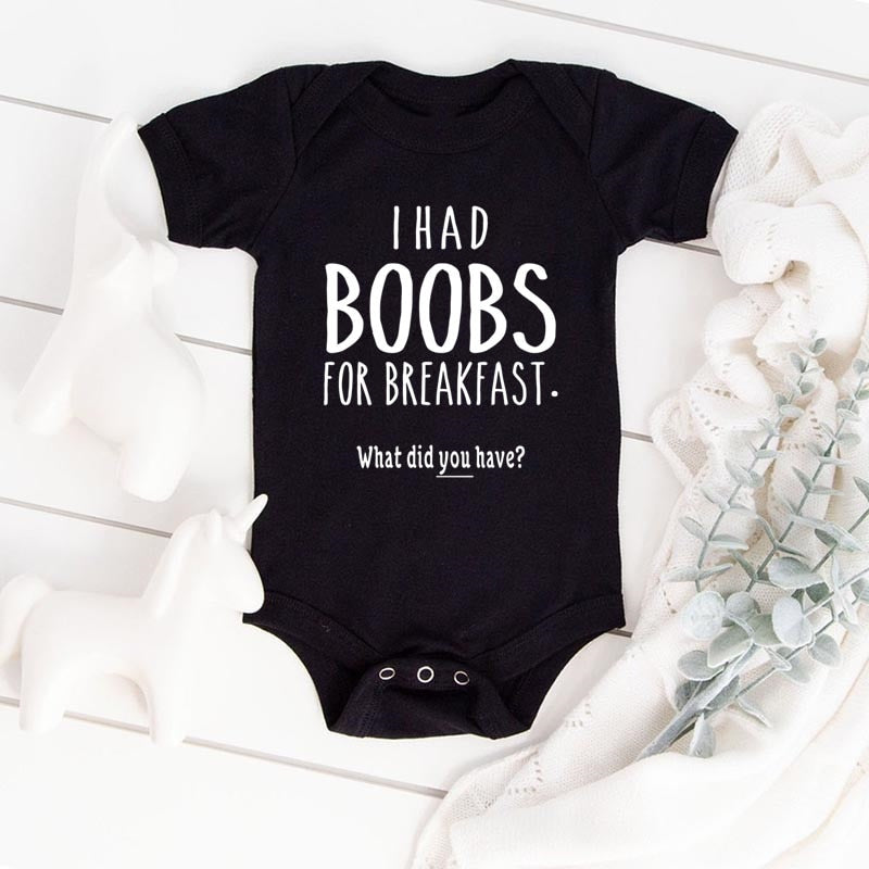 I Had Boobs for Breakfast What Did You Have TShirt - Image 4