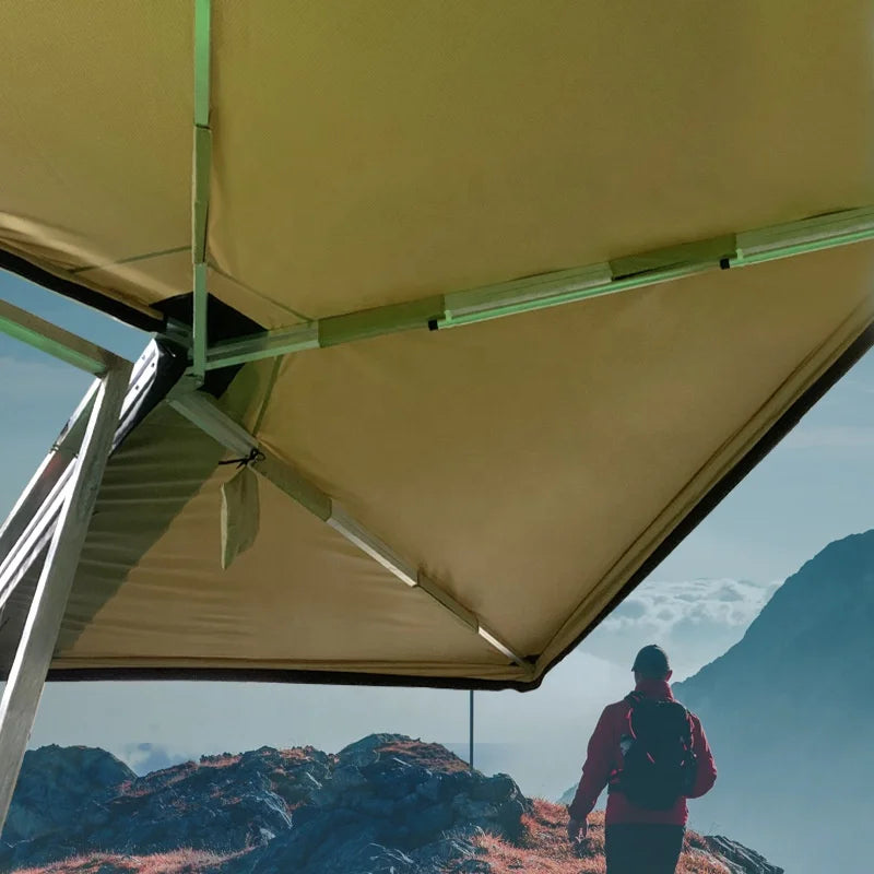 All-Season Camping Retractable Car Roof Sunshade - Image 2