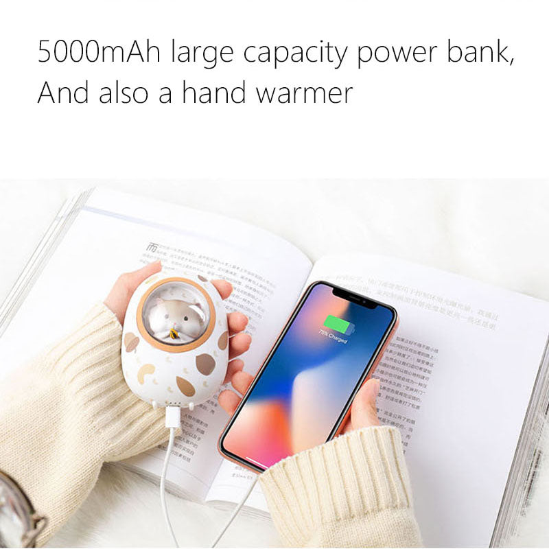Space Capsule Hand Warmer Power Bank - Image 1