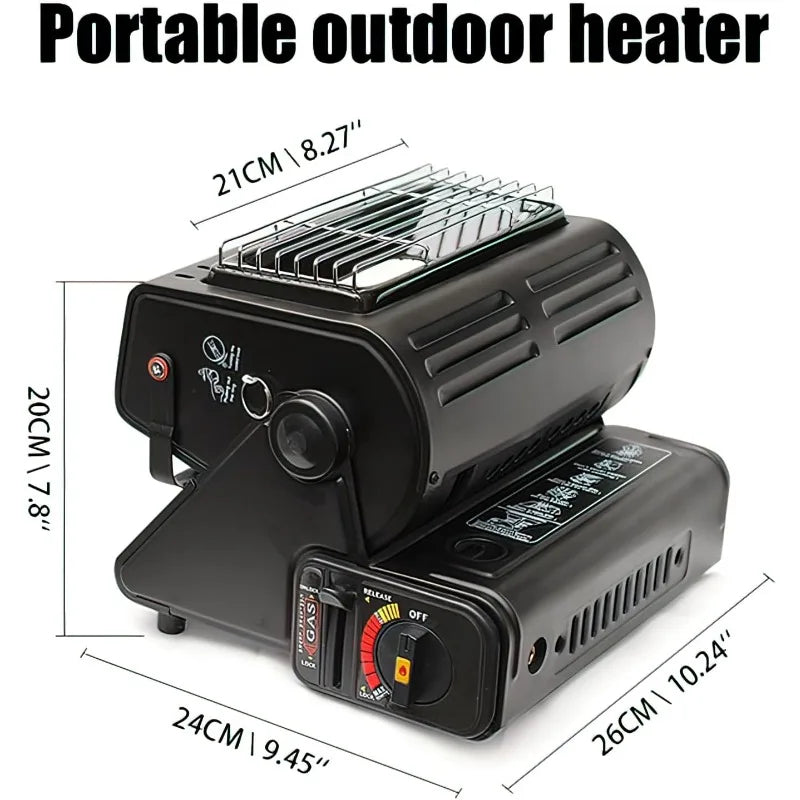 Warm Camping Dual-Function Heater Stove - Image 3
