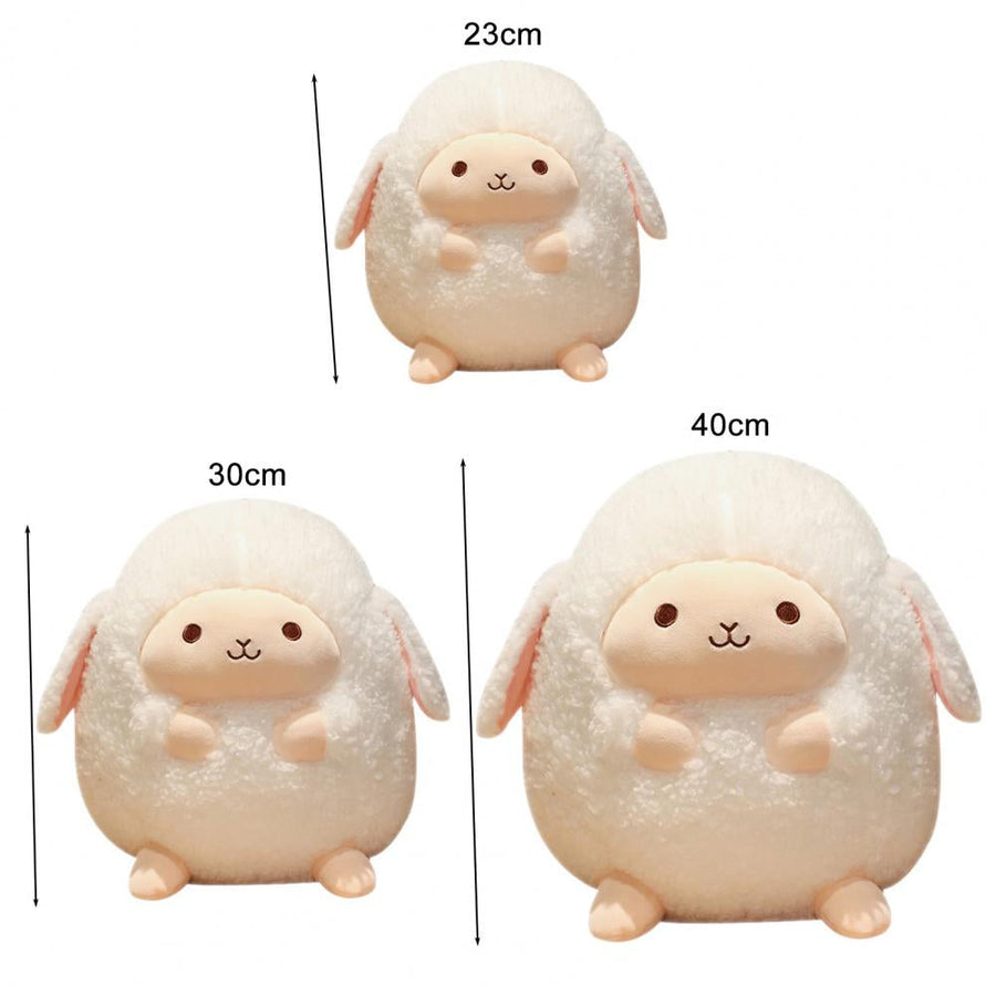 Fluffy Sheep Cozy Huggable Plush - Image 4