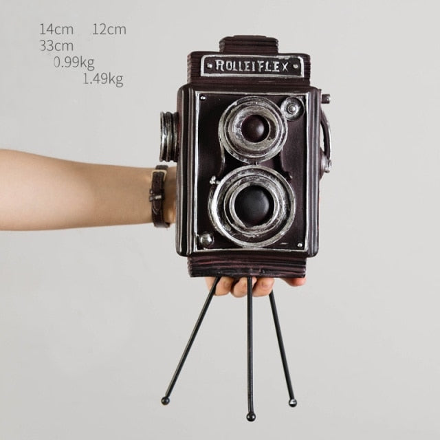 Vintage Style Old-fashioned Artificial Film Player Telephone Camera Projector - Image 9