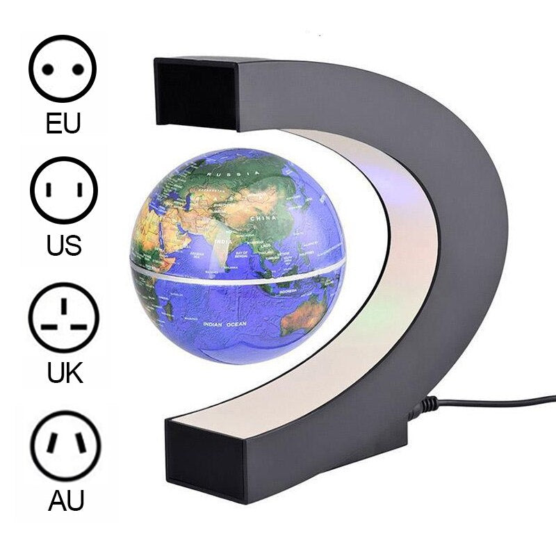 Floating Antigravity Globe LED Lamp - Image 3