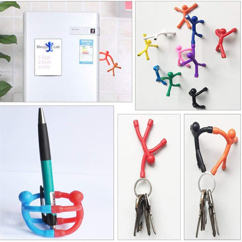 3Pcs Magnetic Humans Anti Stress Toy - Image 2
