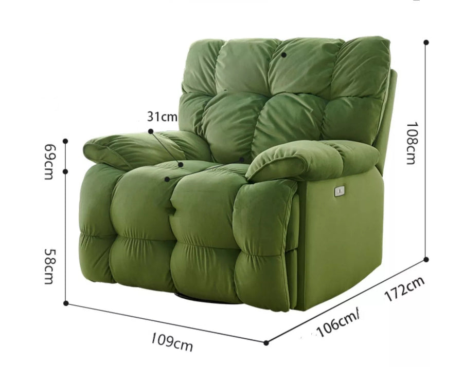 Comfort Relaxer Reclining Massager Rocking Chair - Image 7