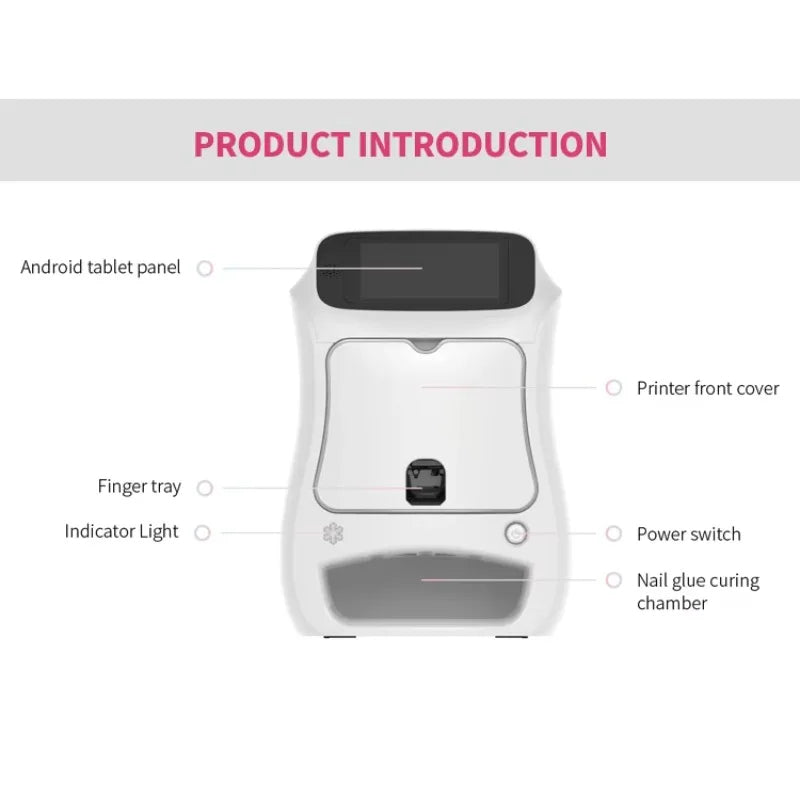 3D Portable Digital Art Nail Automatic Printer - Image 3
