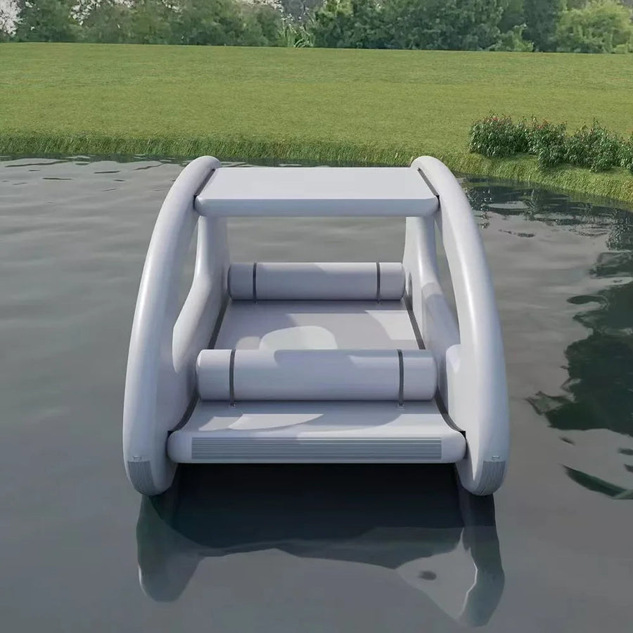 Futuristic Capsule Inflatable Fishing Boat - Image 2