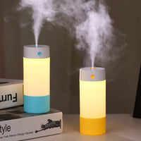 Ultrasonic Air Humidifier with light for Home and Car - Image 0