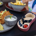 Ceramic Flip Flop Food Serving Bowl