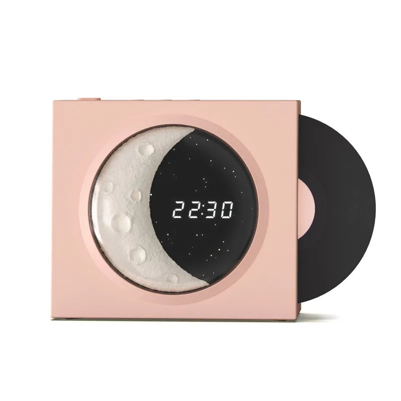 Lunar Tune Wireless Speaker Clock