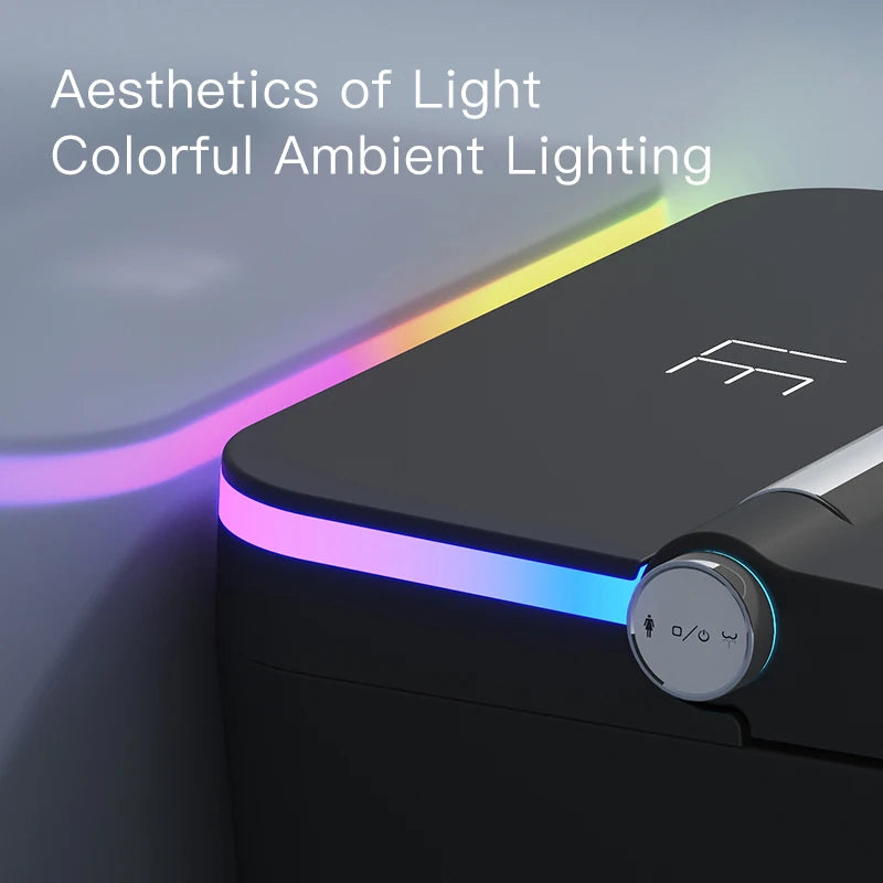 Built-in Aromatherapy Automatic UV Nozzle Colorful Smart Toilet - Image 1
