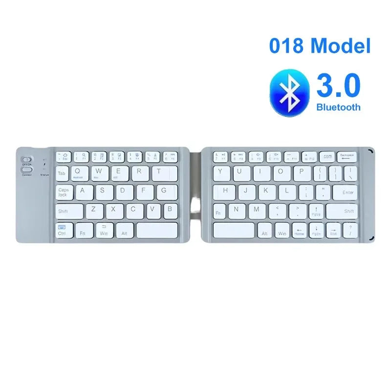 Wireless Portable Slim Smart Tri-Fold Bluetooth Keyboard - Image 6