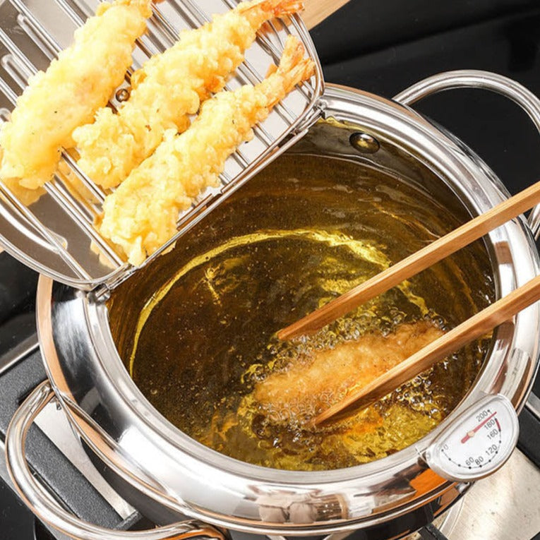 Japanese Style Deep Frying Pot