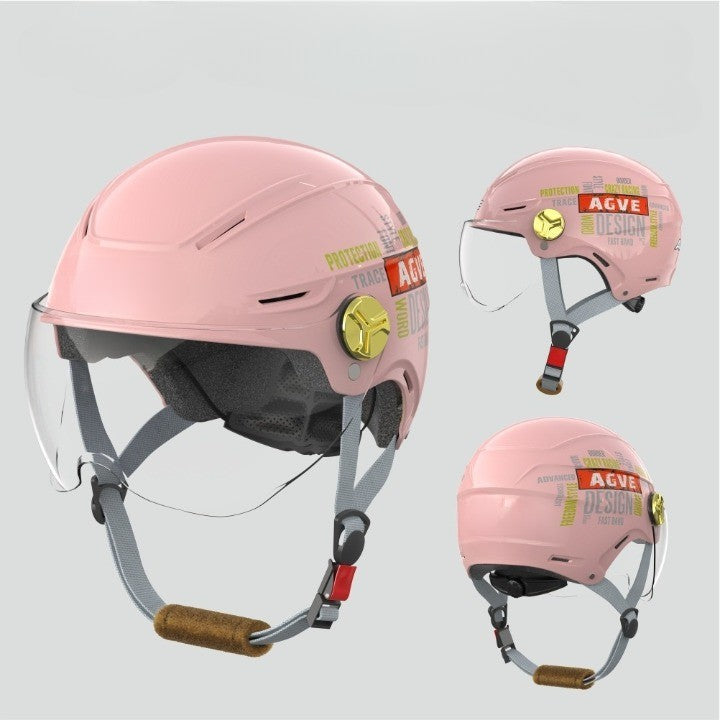 Retro Rider Heavy-Duty Motorcycle Helmet