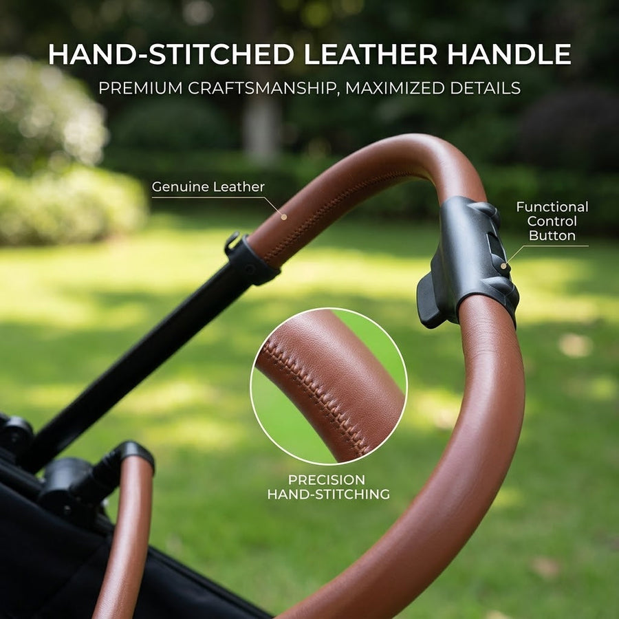Lightweight Japanese Style Twin Baby Stroller - Image 7