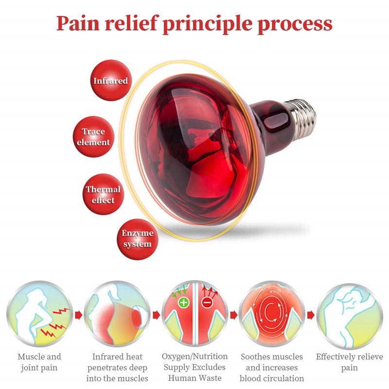 Infrared Therapeutic Pain Relief Heat Lamp - Image 5