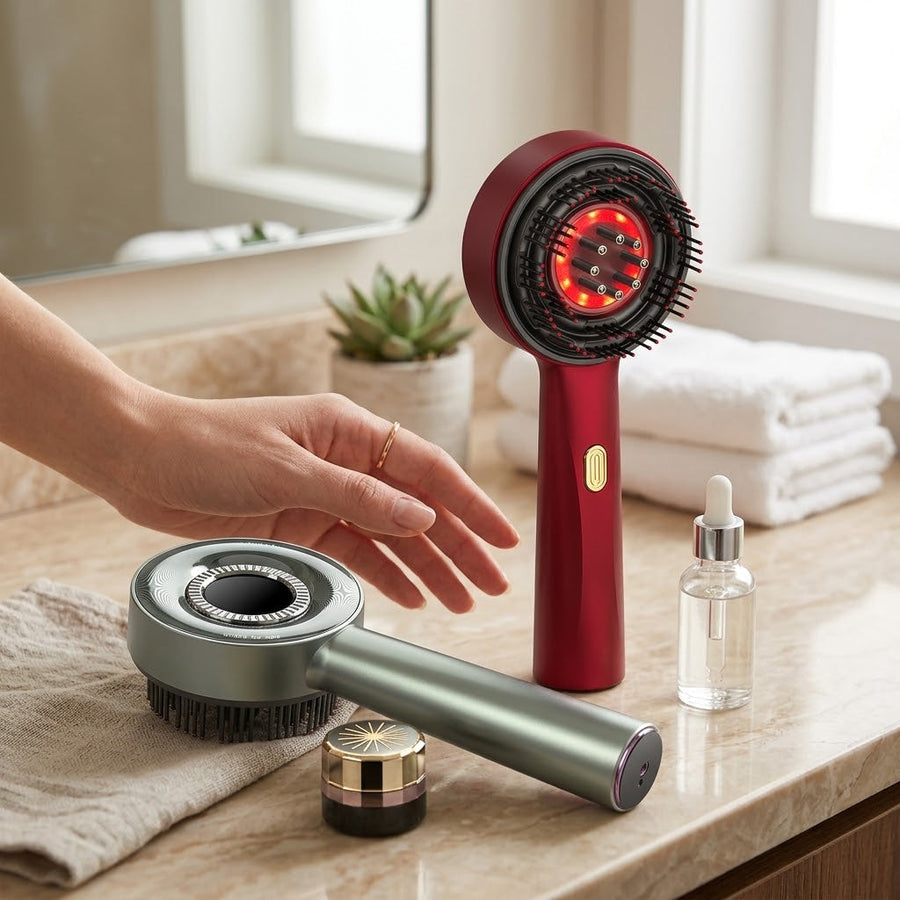 Red Light Revival Electric Scalp Massage Comb - Image 0