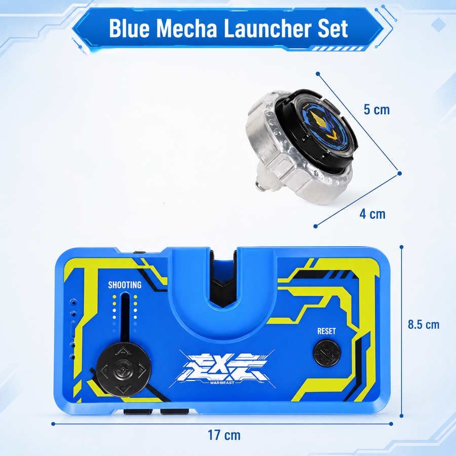 Turbospin Electric Battle Top Launcher Toy