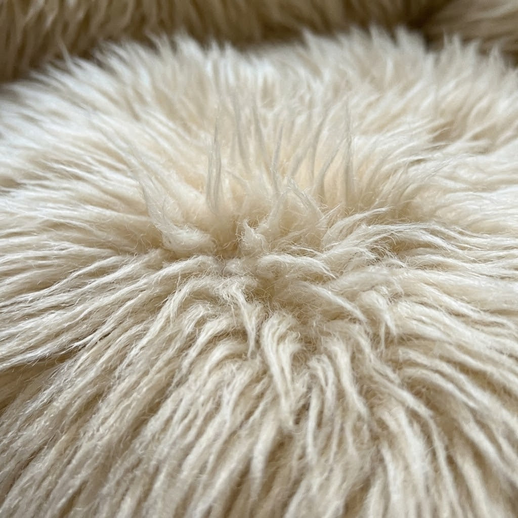 Lazy Giant White Cat Plush Lounge Sofa - Image 2
