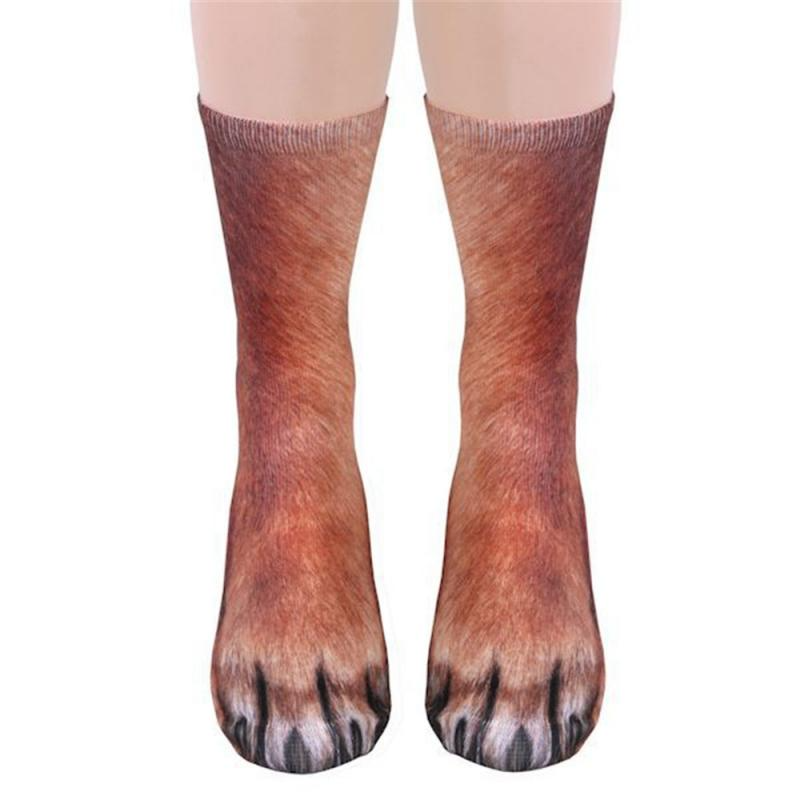 Cat Paw 3D Printed Unisex Socks - Image 9