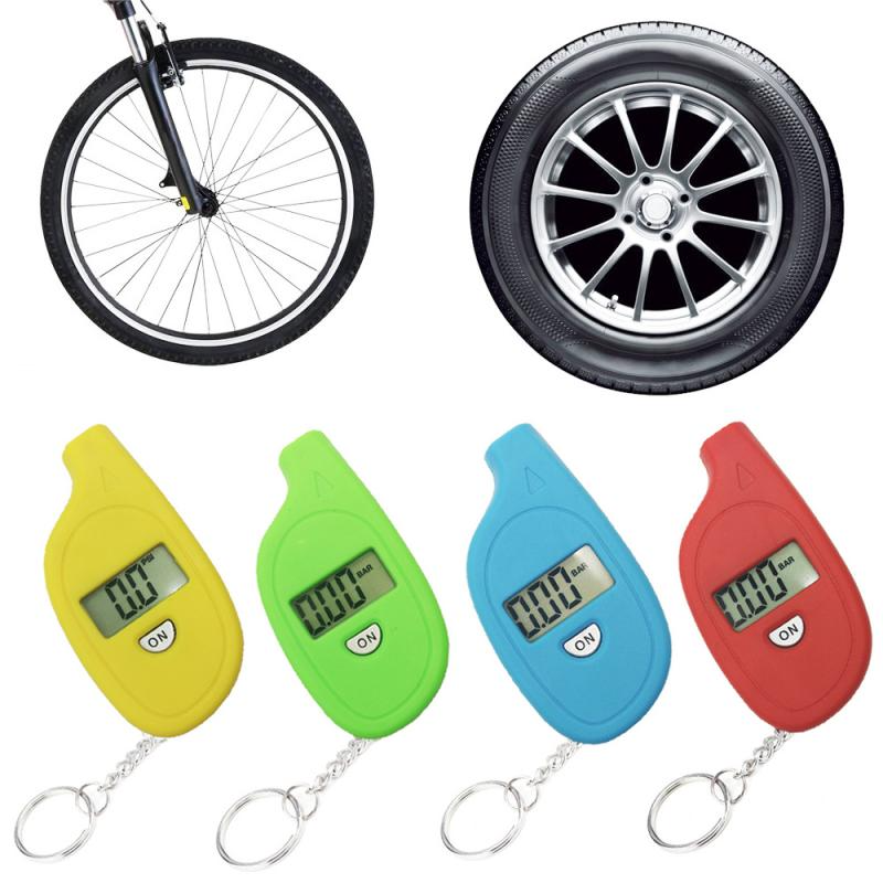 Portable Digital Car Tire Pressure Tester Keychain - Image 14