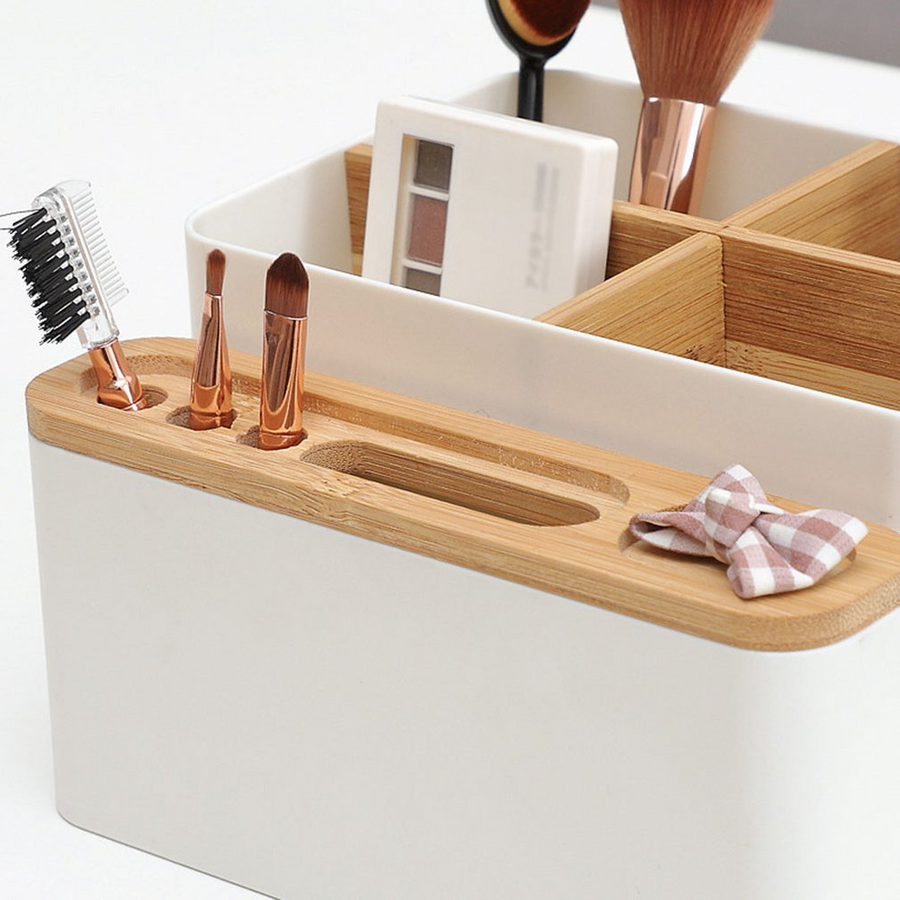 Multi-function 4 Grid Desktop Organizer - Image 4