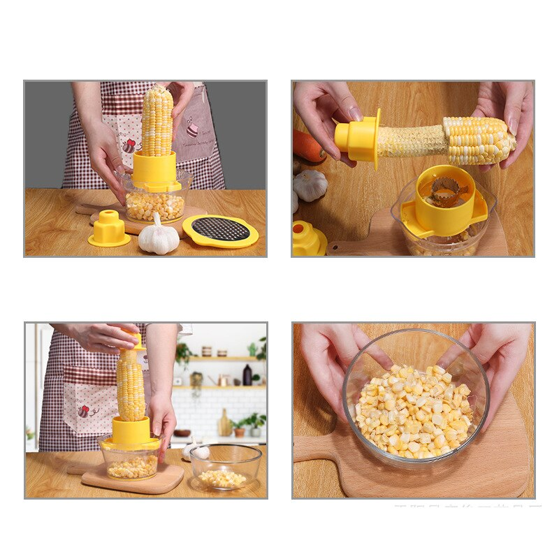 Multi-Function Corn Stripper Kitchen Gadget - Image 2