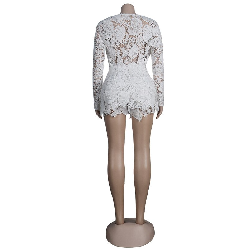 White Lace Dress - Image 4