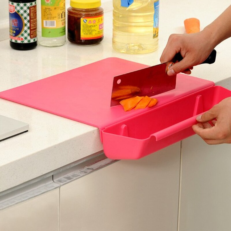 2in1 Creative Cutting Board with Side Storage - Image 4