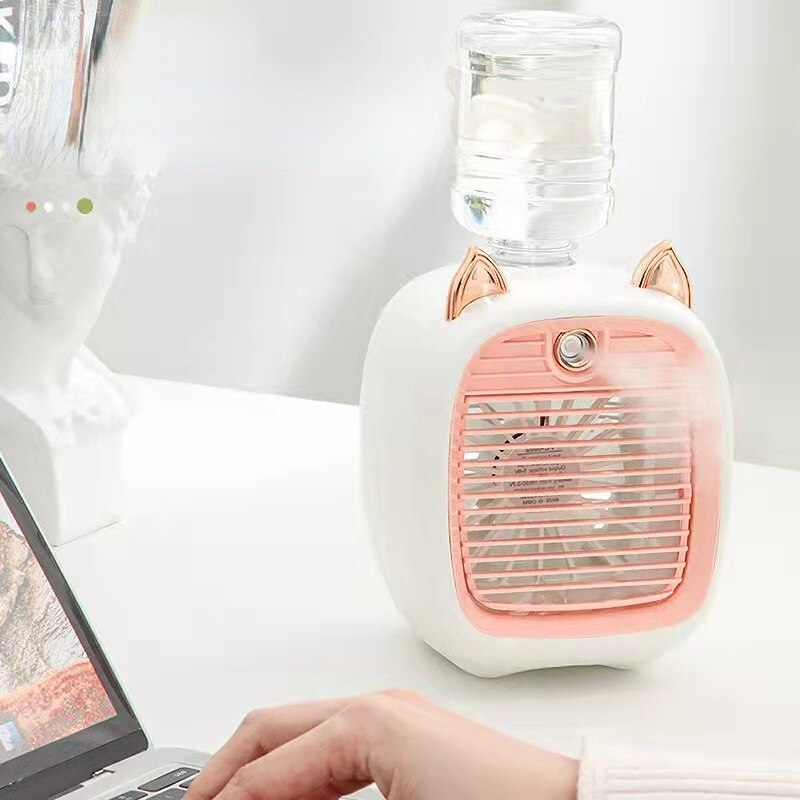 Portable Air Cooling Fan Mini Humidifier