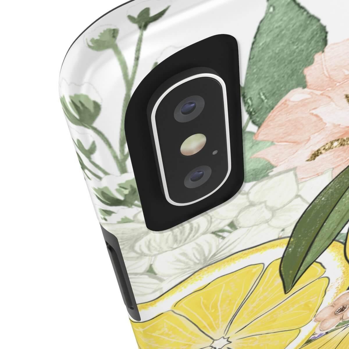 Mate Tough Clementine Lemon iPhone Cases - MaviGadget