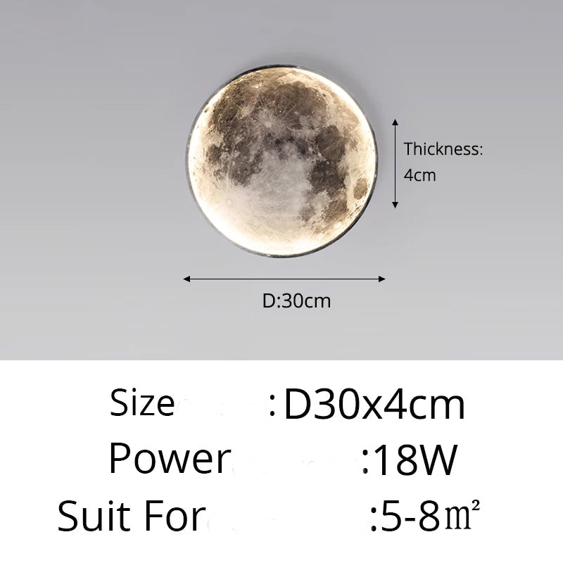 Nordic Artsy Decoration Moon Lamp - Image 8