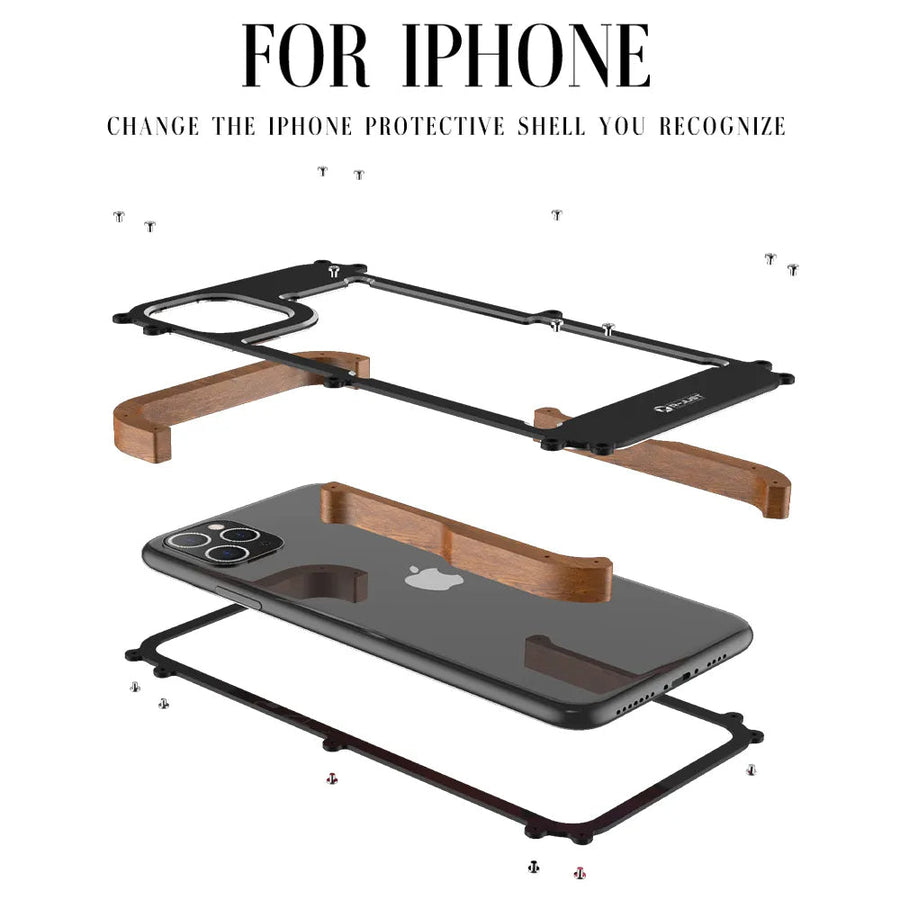 Aluminum Bumper Thin Shockproof iPhone Case - Image 6